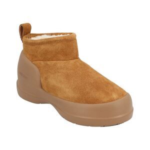 Moon Boot Mezzaluna Low Leather Boot, Brown